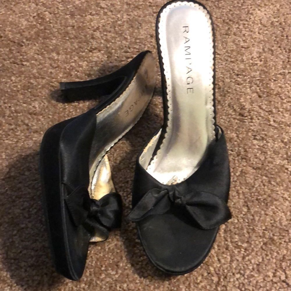 Rampage Backless Heels